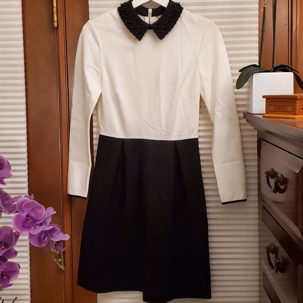 COPY - Ted Baker Beaded Collar Dress